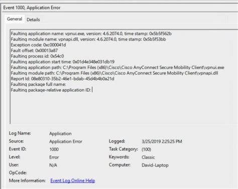 Cisco AnyConnect won't open